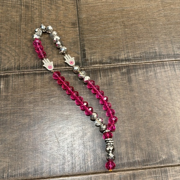 NWOT ROSARY HANDMADE LARGE BEADS - Picture 5 of 17